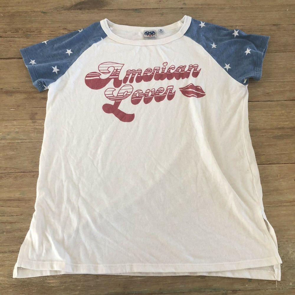 - - Junk Food American Lover Tee Womens S